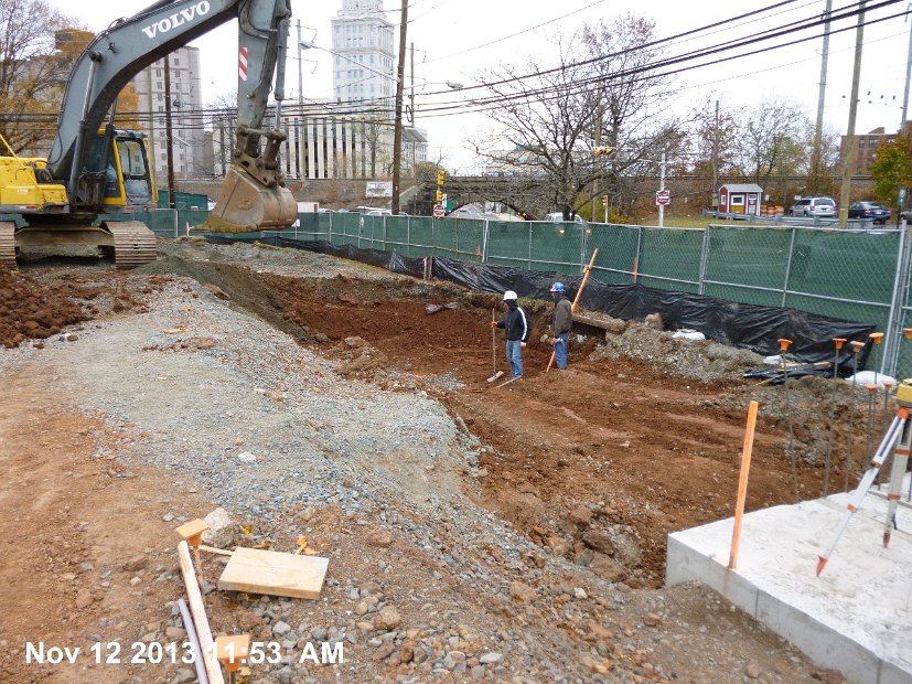 Excavation of Column Footing E-1